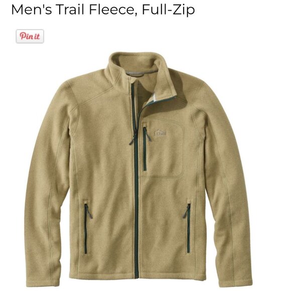 Medium LL Bean Fleece Jacket - Picture 1 of 10